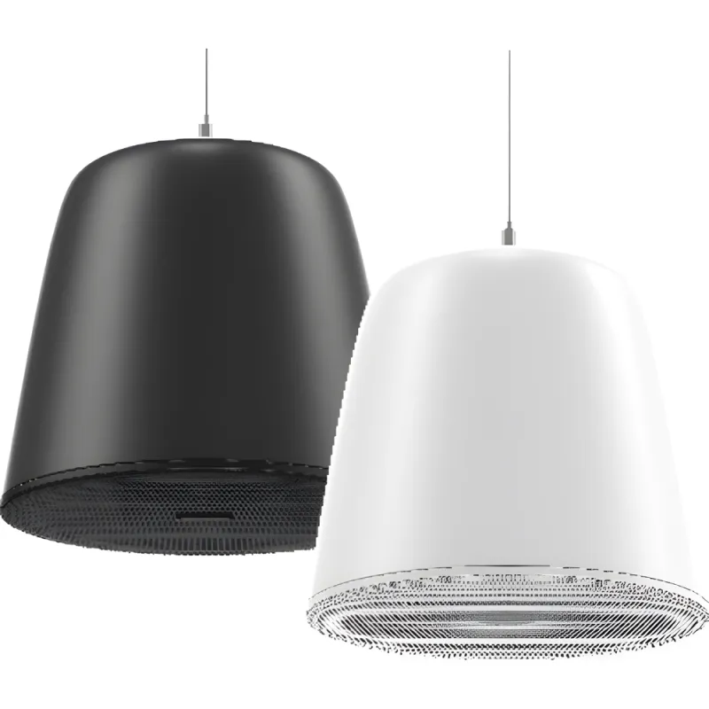 Altavoz Colgante | 70V/100V | 10W | cobertura cónica de 88° | Color Negro
