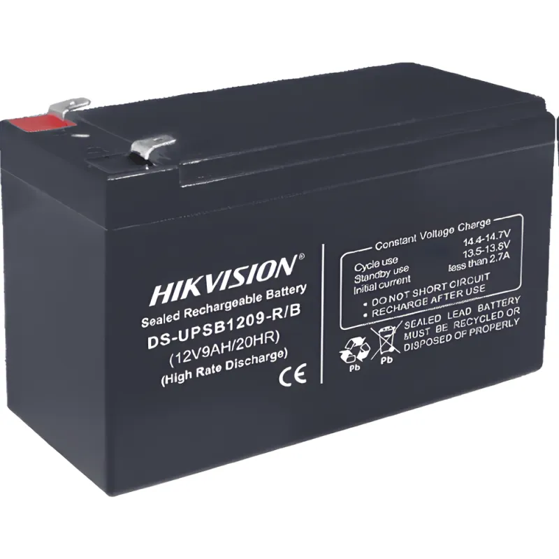 Bateria de Plomo Ácido / 12 VCD / 9 Amp / Ideal para UPS, EPS y Uso General / Certificación CE / Paquete de 5 Piezas
