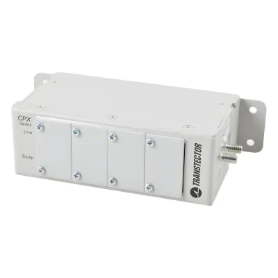 Chassis Montaje en Pared / 4 Módulos Protectores Familia CPX / Transtector