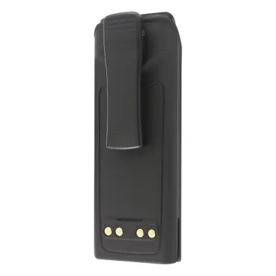 Batería Li-Ion para radio EF JOHNSON VP600 4400 mAh, 7.4 V 32.6 Wh, WP IP68. Clip incluido