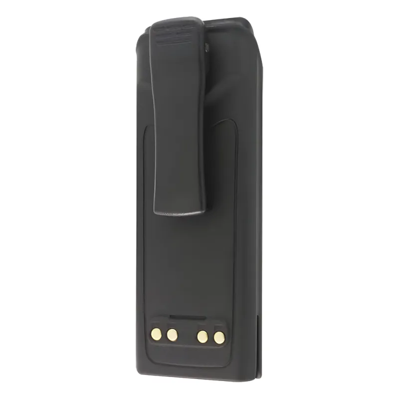 Batería Li-Ion para radio EF JOHNSON VP600 4400 mAh, 7.4 V 32.6 Wh, WP IP68. Clip incluido