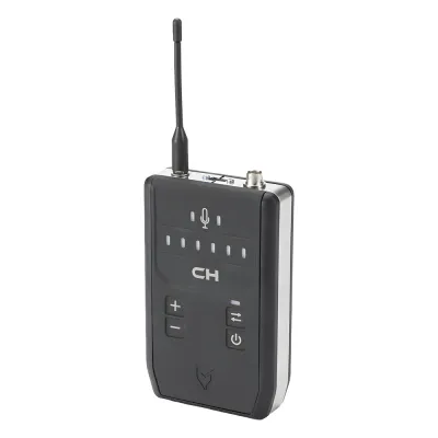 Radio de 1 canal en 900 MHz del sistema intercomunicador full duplex (manos libres) OTTO Connect , con conector HR para diademas intercambiables, que se venden por separado.