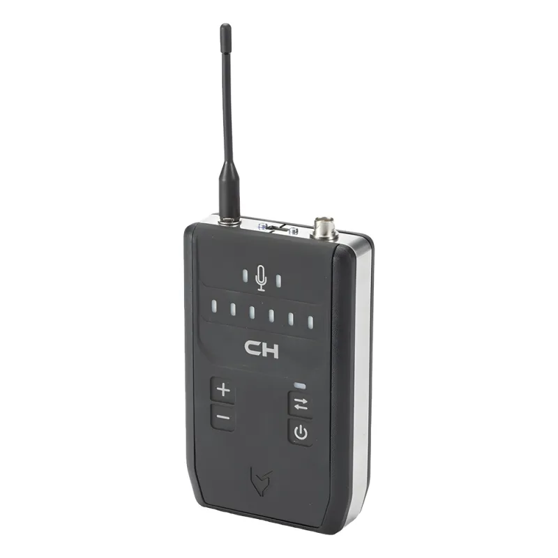 Radio de 1 canal en 900 MHz del sistema intercomunicador full duplex (manos libres) OTTO Connect , con conector HR para diademas intercambiables, que se venden por separado.