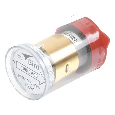Elemento de 100 Watt en Línea 7/8" para Wattmetro BIRD 43 en Rango de Frecuencia de 800 a 1000 MHz.