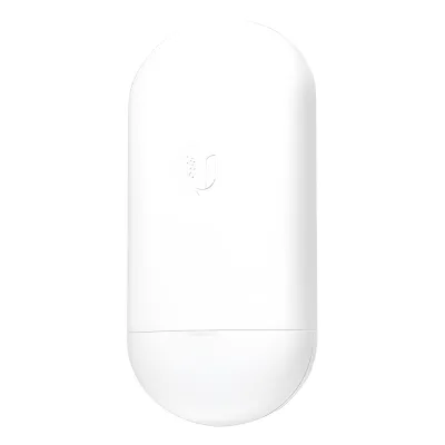 NanoStation airMAX Loco5AC CPE hasta 450 Mbps, 5 GHz (5150 - 5875 MHz), con antena integrada de 13 dBi, no incluye adaptador PoE