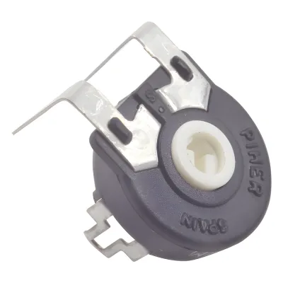 Potenciómetro de Cermet, 25 k Ohm, 0.25 Watt, 15 mm, Ajuste Vertical.