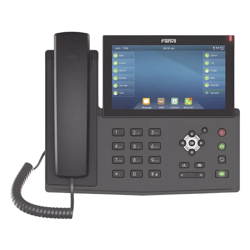 Teléfono IP empresarial para 20 lineas SIP, pantalla táctil, Bluetooth integrado para diadema, PoE y hasta 127 botones DSS con doble puerto Gigabit, soporta recepción de video