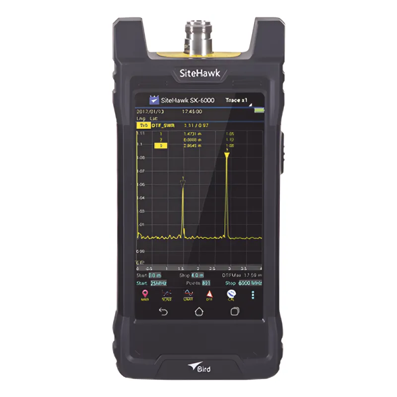 Analizador de Sitio Portátil SITEHAWK para Antenas y Falla en Cable, 1 MHz a 6 GHz, N Hembra.