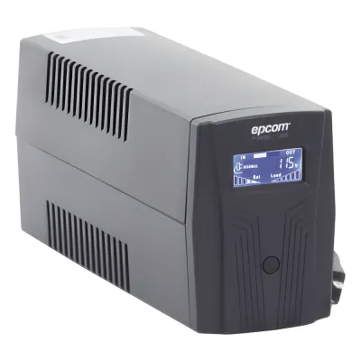 UPS de 600VA/360W / Protección contra Descarga, Sobretensión y Picos Transitorios / Entrada y Salida 120 Vca / Clavija NEMA 5-15P / 4 Tomas NEMA 5-15R
