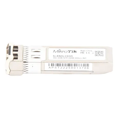 Transceptor MiniGbic SFP+ 10G LC Duplex para fibra Multi Modo 300mts