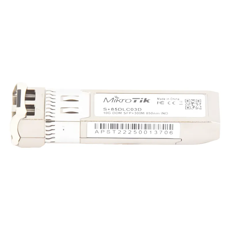 Transceptor MiniGbic SFP+ 10G LC Duplex para fibra Multi Modo 300mts