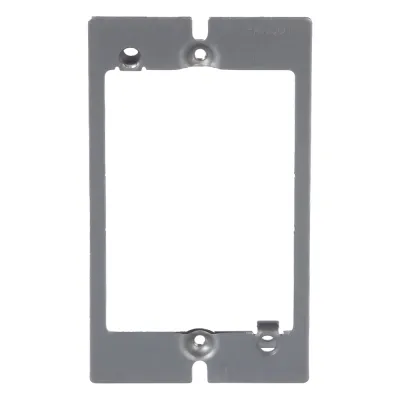 Adaptador de Placa de Pared, de Una Salida, Material CRS/Zinc