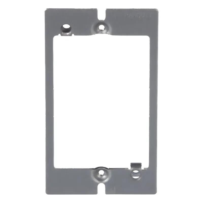Adaptador de Placa de Pared, de Una Salida, Material CRS/Zinc