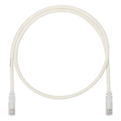 Cable de Parcheo UTP, Cat6A, 26 AWG, CM, Color Blanco Mate, 1.52 Metros (5 Pies)