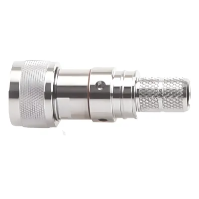 Conector UHF Macho Plegable con Pin Cautivo para cables RG8