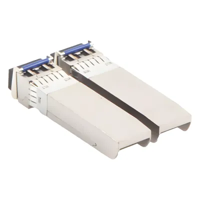 UFiber Módulo SFP+ 10G, transceptor MiniGibic MonoModo 10 Gbps, distancia 10 km, conectores LC, 2 hilos (duplex), paquete de 2 piezas
