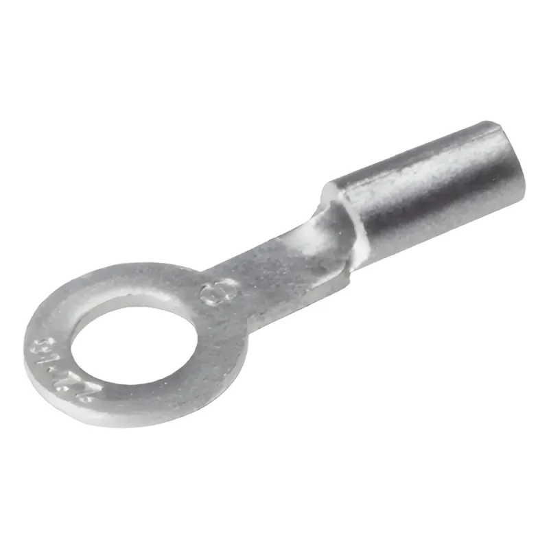 Zapata Terminal de Ojillo para Tornillo 5/32 in (4 mm) calibre 16-14 AWG.