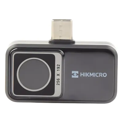 MINI2 - Cámara Termográfica Portátil para Celulares (Android) / Conector Tipo USB - C / Lente 3.5 mm / IP40 / JPEG (Imagen) / Video (MP4) / Rango de Medición de -20°C a 350°C