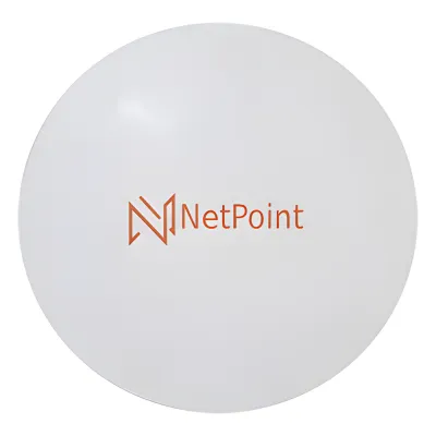 Antena de parabola profunda, blindada, con supresión al ruido de 6 ft, 4.9-6.4 GHz, Ganancia 41 dBi con SLANT de 45 ° y 90 °, ideal para distancias superiores a 100 km, Conectores N-hembra, montaje con alineación milimétrica.