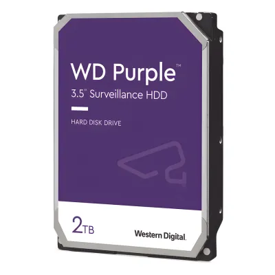 Disco Duro PURPLE de 2TB / 3 AÑOS DE GARANTÍA / Para Videovigilancia