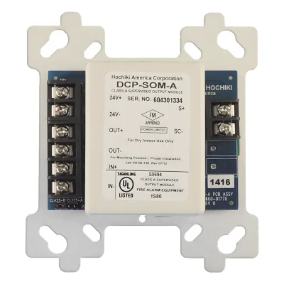 Modulo De Control Direccionable De Salida Supervisada CLASE A & B (0400-01990)