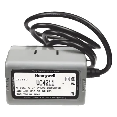 Actuador on/off para válvulas de 2 y 3 vías serie VC, 120 VCA, cierre hermético de 60 psi