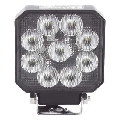 Luz de trabajo, 9 LED, 1050 Lumenes, 12-24 Vcd