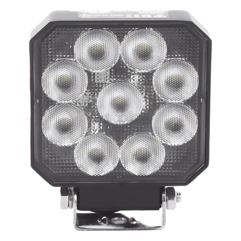 Luz de trabajo, 9 LED, 1050 Lumenes, 12-24 Vcd