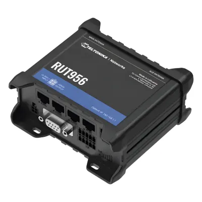 Router Industrial LTE 4G Profesional / 150 Mbps Cat 4 / 4 Puertos Ethernet / RS232 RS485 / WiFi / Doble SIM / GNSS