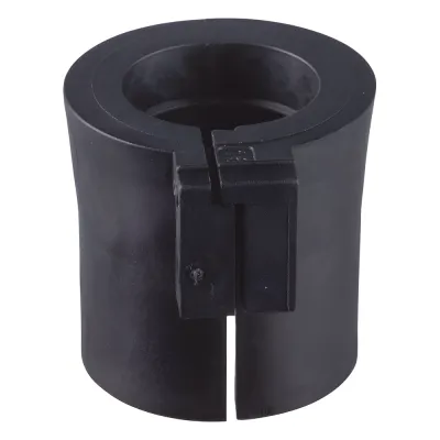 Pasacable de Entrada Sencilla y Pequeña 0.63"-0.67", para Cables Terminados, Color Negro. Paquete de 4 Piezas