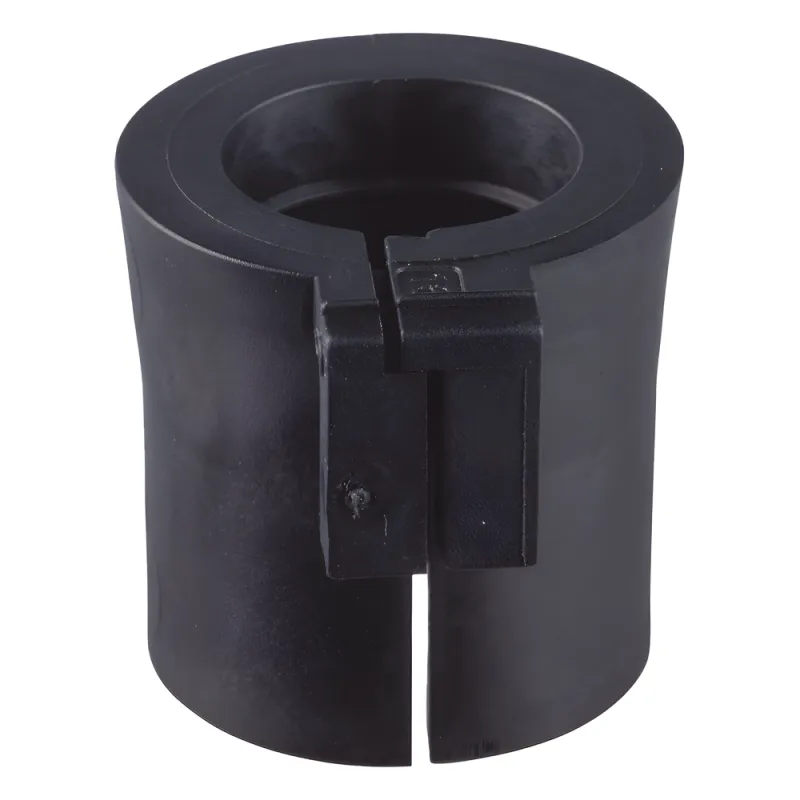 Pasacable de Entrada Sencilla y Pequeña 0.63"-0.67", para Cables Terminados, Color Negro. Paquete de 4 Piezas
