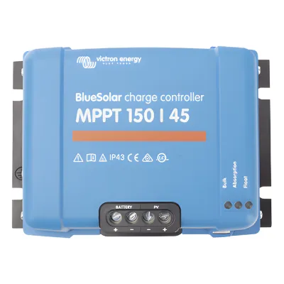 BlueSolar MPPT 150/45. Controlador Solar MPPT 45A, Voltaje Selección Automática: 12/24/36/48 Vcc.