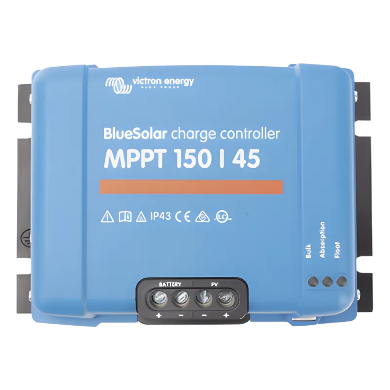 BlueSolar MPPT 150/45. Controlador Solar MPPT 45A, Voltaje Selección Automática: 12/24/36/48 Vcc.