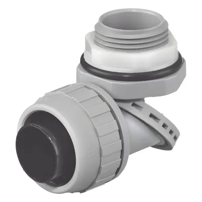Conector Multi Posición de Nylon de 1" para Tubería Liquidtight Polytuff.