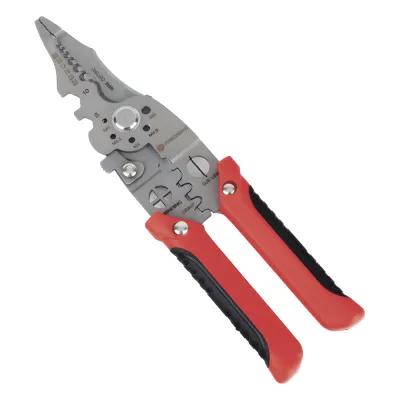Pinza Profesional para Electricista, Multifunciones 9 en 1, de 8.5"