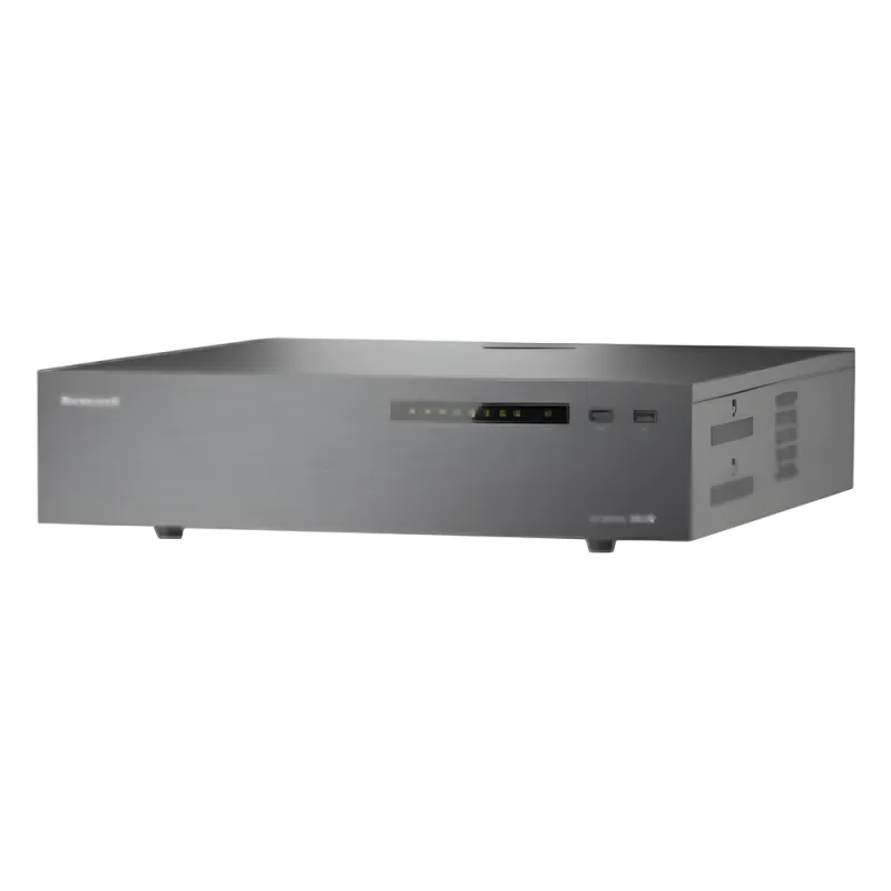NVR / 64 Canales IP / 4K UHD / H.265 400 Mbps / 8 Bahías HDD 16 TB / RAID 1/5/6 / ONVIF / NDAA