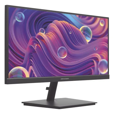 Monitor LED Full HD (1920 X 1080) de 21.5" / Ideal para CCTV, Oficina y Hogar / Entrada HDMI-VGA / Montaje VESA (75 X 75) / Uso 24/7 / Backlight E-LED / 100 Hz / Ultra Delgado / Bocinas Integradas