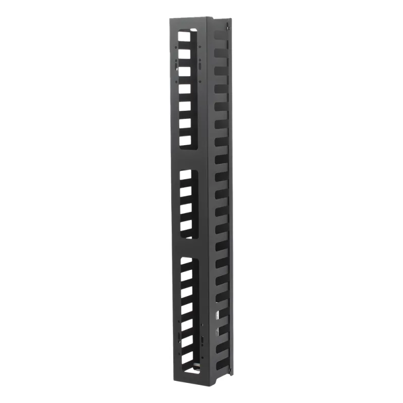 Organizador de Cable Vertical de 21 Unidades Rack Sencillo, Compatible con Racks Serie EIRL y EIQR