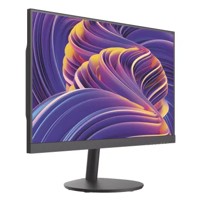 Monitor LED Full HD (1920 X 1080) de 21.5" / Ideal para CCTV, Oficina y Hogar / Entrada HDMI-VGA-CVBS / Montaje VESA ( 75 X 75) / Uso 24/7 / Backlight E-LED / Ultra Delgado