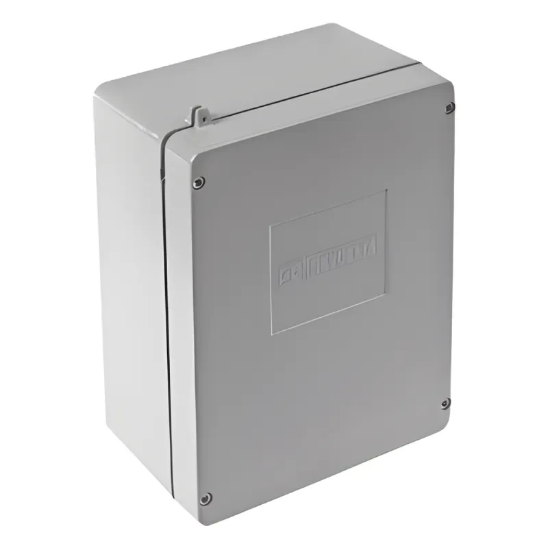 Caja de Unión de Aluminio sin orificios para interiores y exteriores.