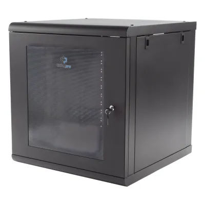 Gabinete de Pared 16U de 635 mm de Profundidad, Rack de 19 in en Acero Reforzado: Compacto y Resistente para Soluciones Profesionales
