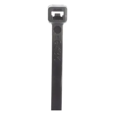 Cincho STRONGHOLD, 430 mm largo x 4.8mm ancho, Tensión 50 lb (222 N) Nylon 6,6 Color Negro, Paquete de 1000 Piezas