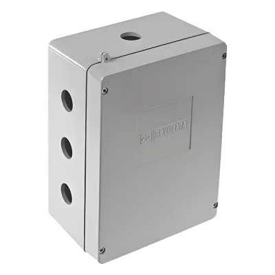 Caja de Unión de Aluminio con 5 salidas de 7/8" / 1 Izq_1 Der_3 Abajo.
