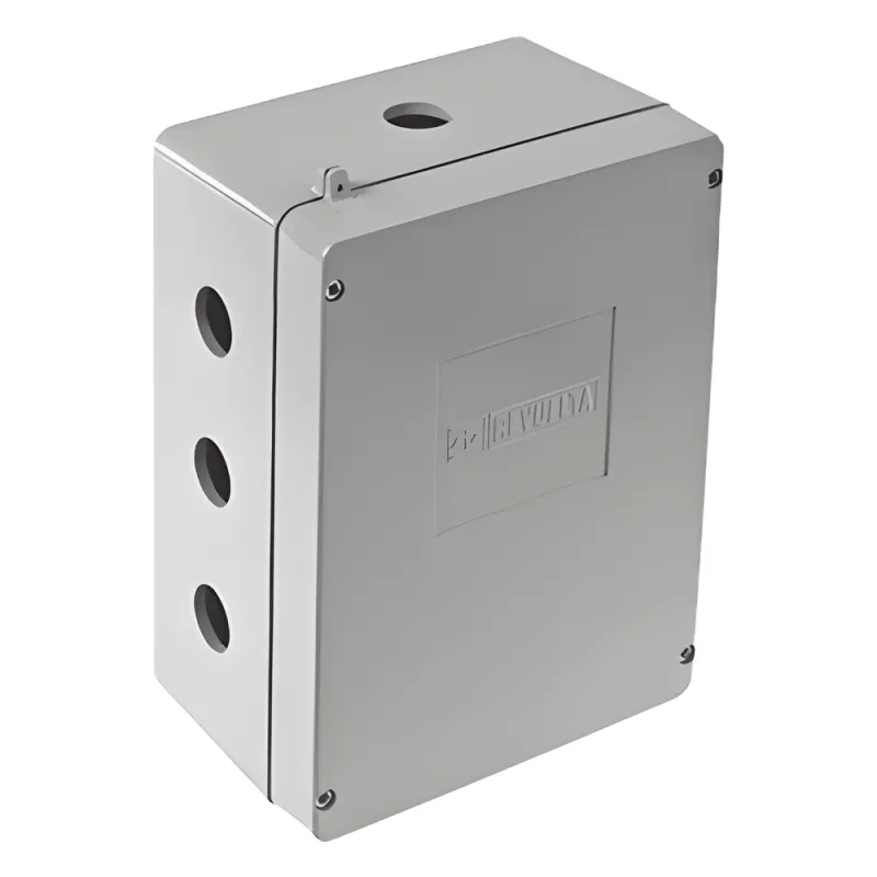 Caja de Unión de Aluminio con 5 salidas de 7/8" / 1 Izq_1 Der_3 Abajo.