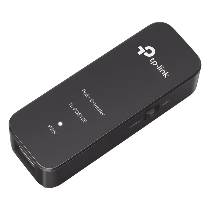Extensor PoE 802.3 af/at / 2 puerto 10/100 Mbps / Plug and Play / Salida PoE Hasta 20W / Extensor Hasta 250 Metros