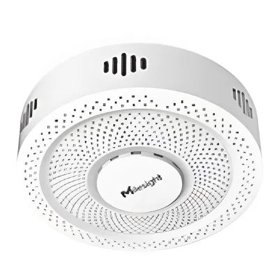 Detector de Vapeo y Humo GS601 LoRaWAN® / Sensores Múltiples (Vape, Humo, TVOC, PM1.0/2.5/10, Temperatura, Humedad) / Alarma LED y Buzzer 70dB / NFC para Configuración / IP30 / para BMS y Edificios Inteligentes