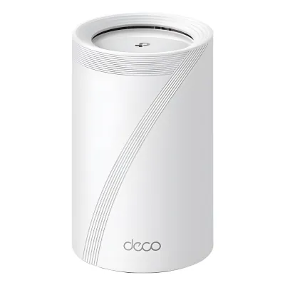 Router Inalámbrico MESH Interior para Hogar / Triple Banda Wi-Fi 7 BE9300 Mbps / 2 Puerto 2.5 Gigabit WAN/LAN / 4 Antenas Internas / Operación Multi-Link MLO / Administración Mediante la App Deco (iOS, Android) / HomeShield