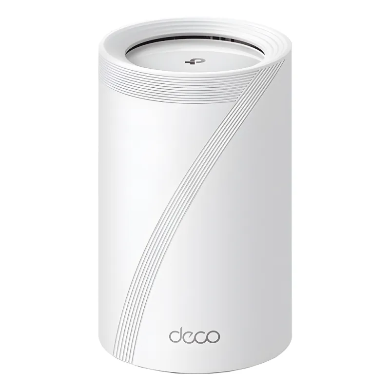 Router Inalámbrico MESH Interior para Hogar / Triple Banda Wi-Fi 7 BE9300 Mbps / 2 Puerto 2.5 Gigabit WAN/LAN / 4 Antenas Internas / Operación Multi-Link MLO / Administración Mediante la App Deco (iOS, Android) / HomeShield
