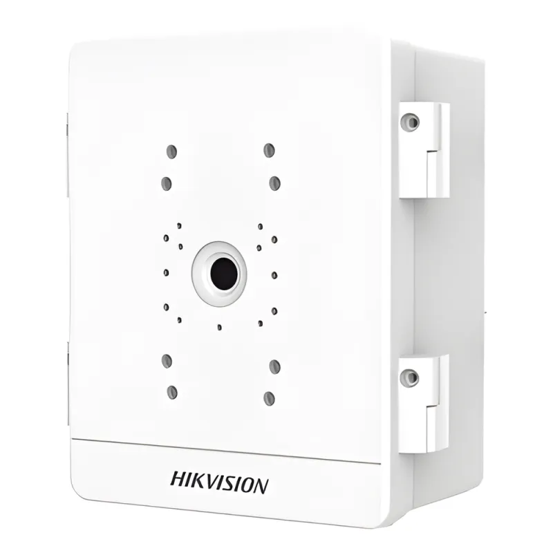 Caja para Videovigilancia para Exterior / Uso en Montaje o Pared / IP66 / IK10 / Dimensiones: 306 X 220 X 130 mm / Soporta 1 Dispositivo (PTZ, Bocina, Cámara Fija)