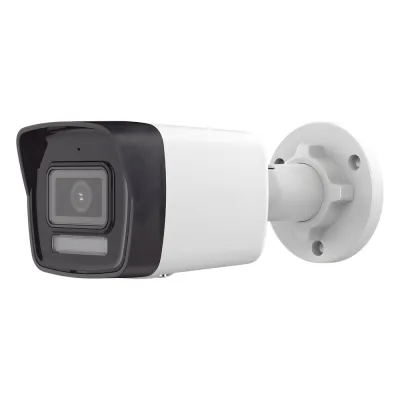 [SIN MARCA O LOGO][Dual Light] Bala IP 4 Megapixel / Lente 2.8 mm / 30 mts IR + 30 mts Luz Blanca / Micrófono Integrado / ACUSENSE Lite / Exterior IP67 / H.265 / PoE / Micro SD